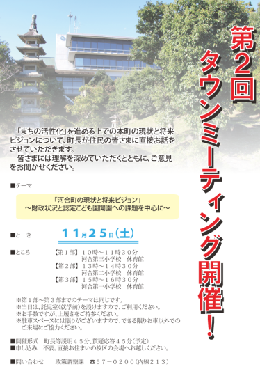 第2回タウンミーティング