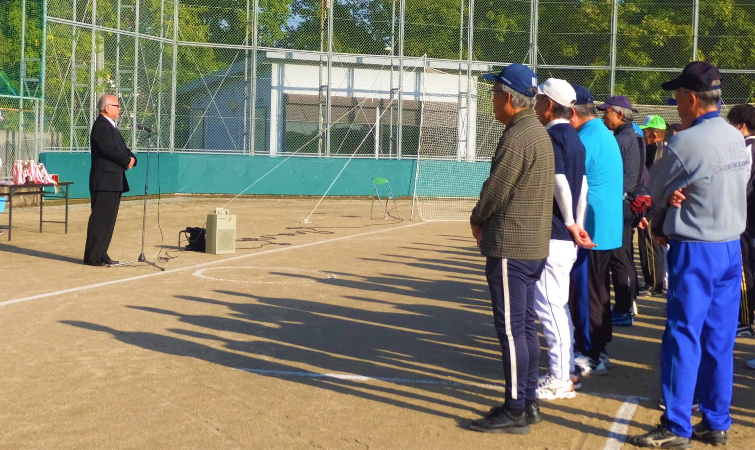 R6ソフトボール開会式1