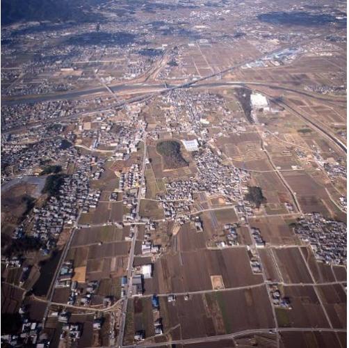 大塚山古墳群航空写真