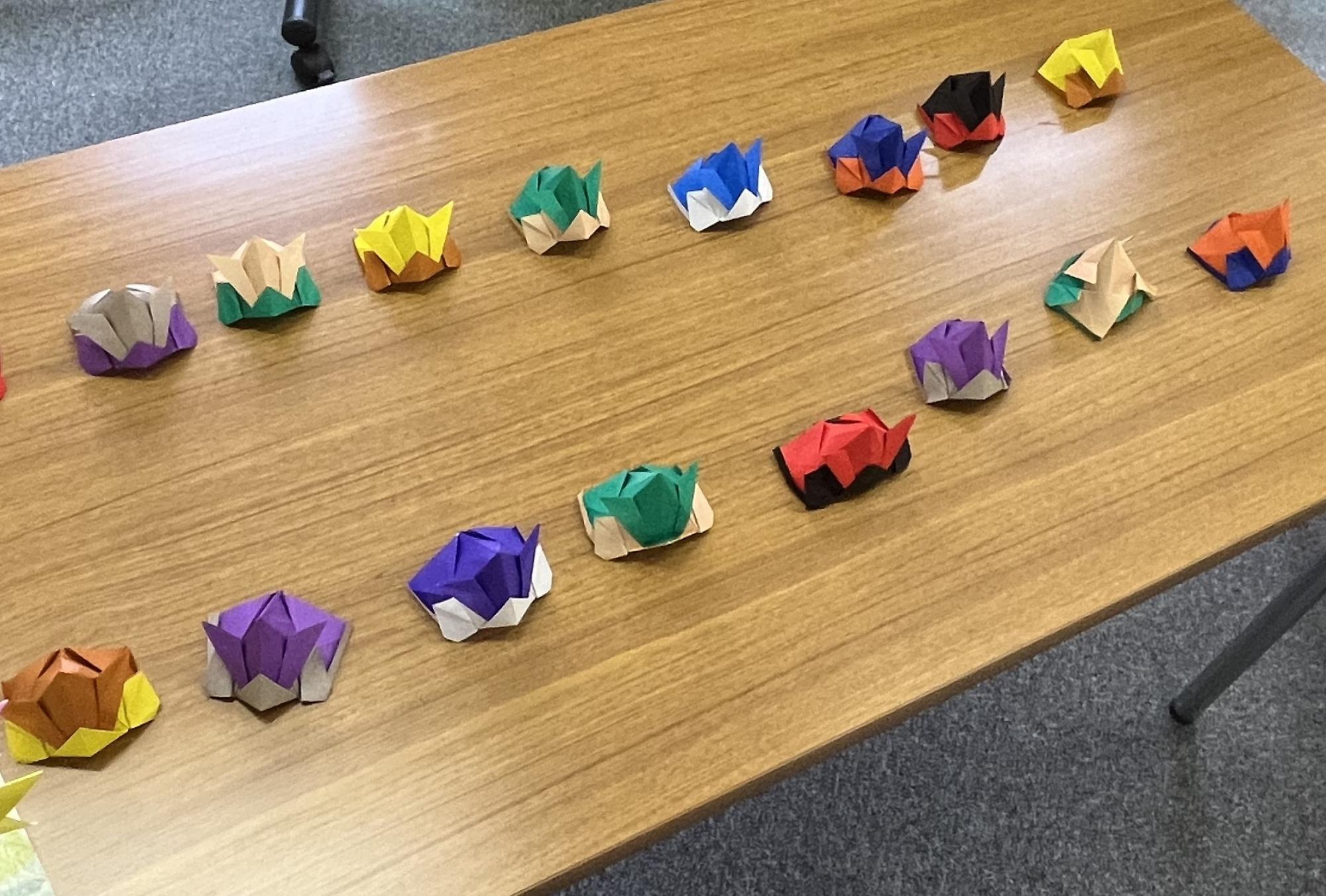 おりがみ教室作るもの1