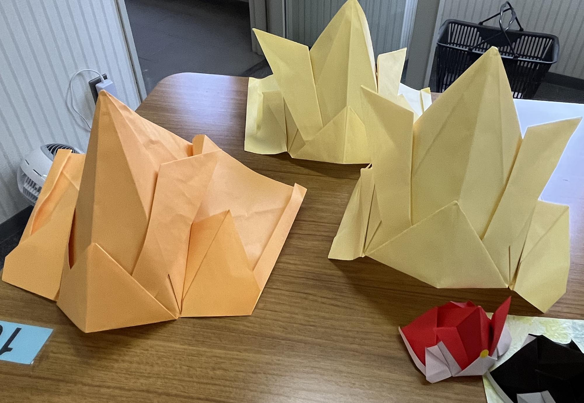 おりがみ教室作るもの2