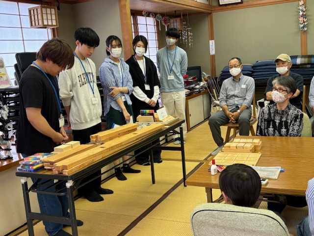 佐味田住民と学生の協働