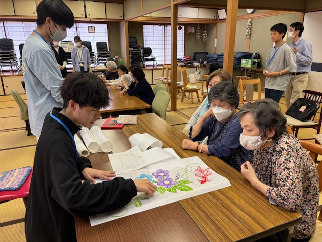 佐味田住民と学生の協働