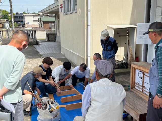 佐味田住民と学生の協働