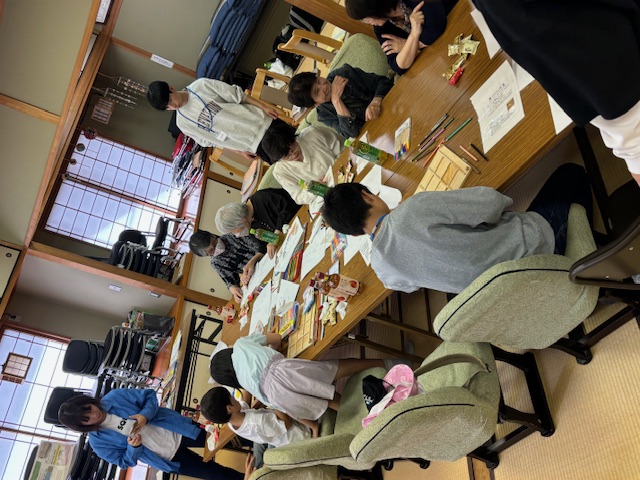 佐味田住民と学生の協働