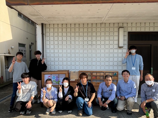 佐味田住民と学生の協働