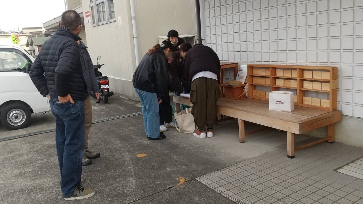 学生が調整中１